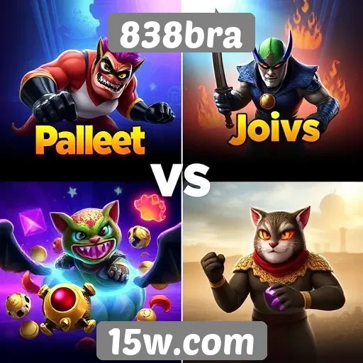 Comparação entre 838bra e outras plataformas de jogos