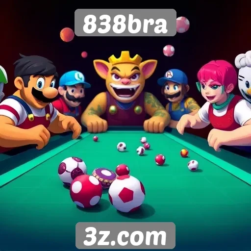 Comparativo de jogos disponíveis no 838bra